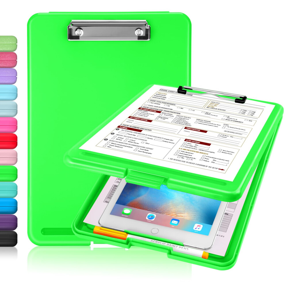 Portablocco Sooez Con Contenitore Portablocco In Plastica Con Clip A Basso Profilo Portablocco Per Infermieristica Resistente Portablocco Pieghev