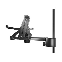 Knig & Meyer K&M 19743 Tablet PC Holder Biobaseret plastiktilbehr til mikrofonstativ vipning Velegnet til almindelige mrker