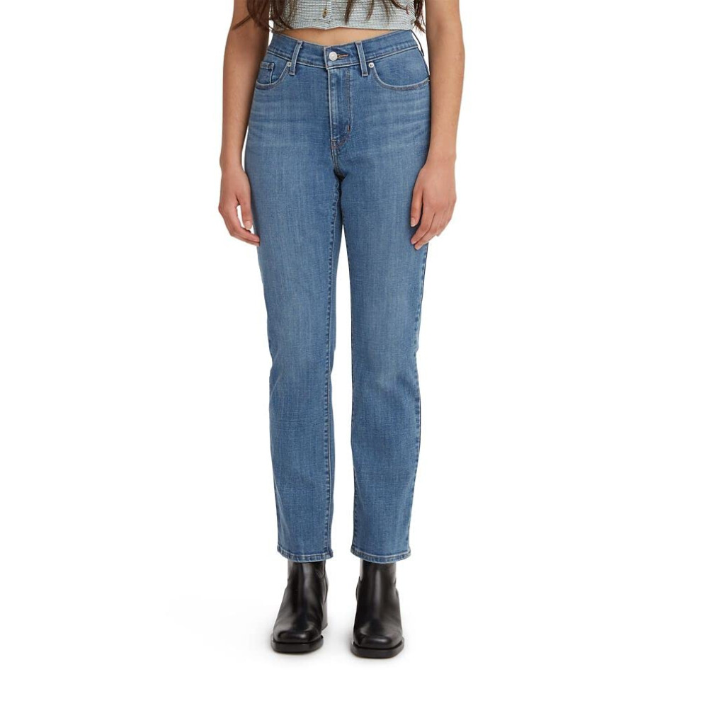 Levi's Women's Classic Straight Jeans Standard and Plus  New Lapis Speed  34 Regular