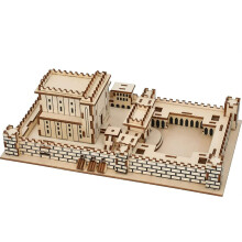 MASORET 3D-Jerusalem-Tempel-Modellbausatz aus Holz UK77547: Jdisches israelisches Beit-Hamikdash-Replik-Puzzle fr Jugendliche bis Erwachsene, 25,4