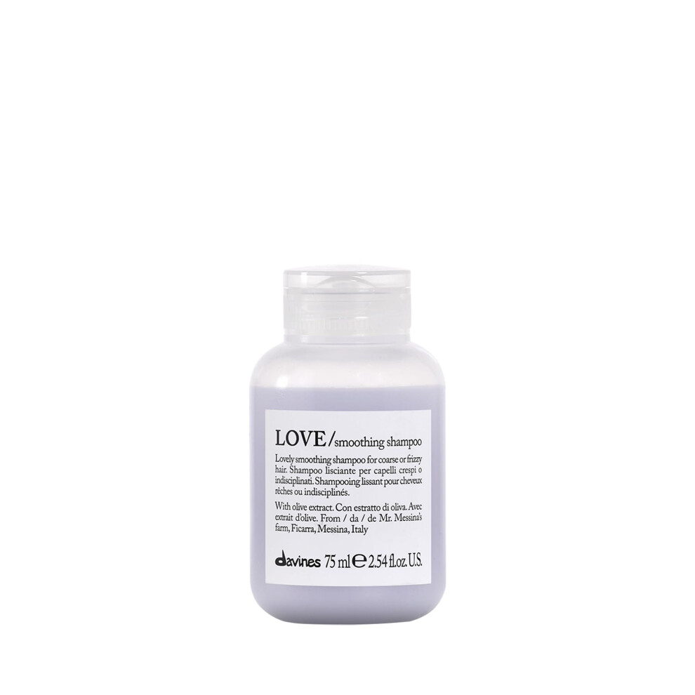 Davines Unisex Love Smoothing Shampoo 75Ml - Luxurious Look - Image 3