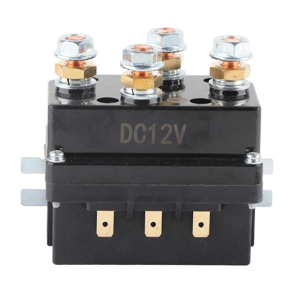 (As Show, One Size) Winch Solenoid Relay Contactor Control Switch 12V 500A Fit For Atv Utv 8000Lbâ12000Lb Winches 6910540297195