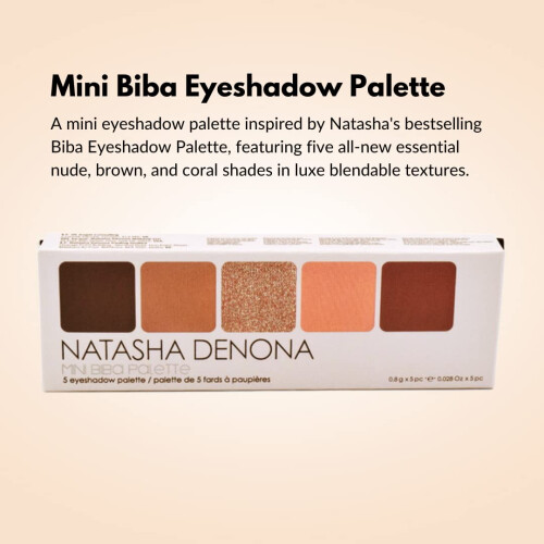 Natasha Denona Mini Biba Παλέτα Σκιάς Ματιών 1
