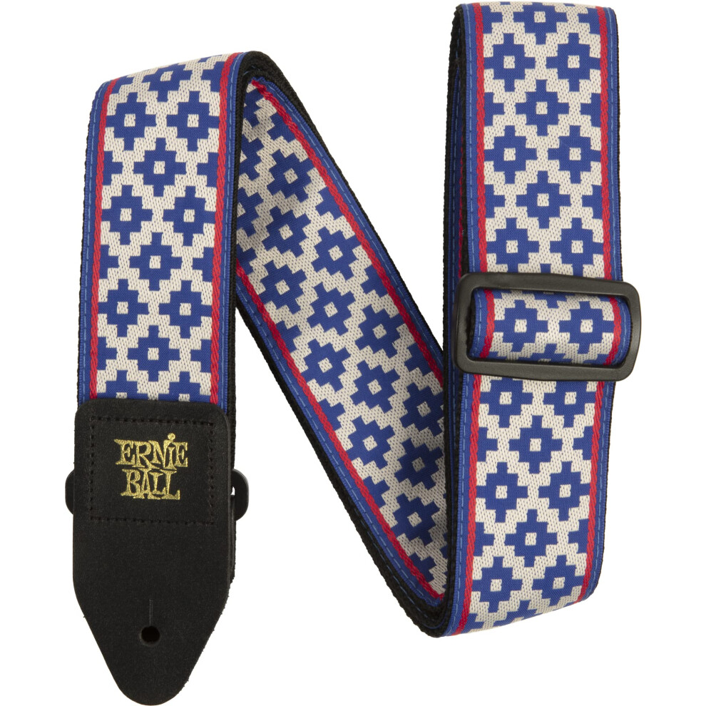 Ernie Ball Blue Crux Jacquard Strap-image