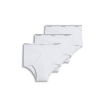 Jockey Mens Underwear Classic Full Rise Brief - 3 Pack Winter White 38