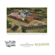 Warlord Black Powder Epic Battles: The Waterloo Campaign Hougoumont Scenery Pack Militr bordplade Wargaming Plastic Model Kit 318810002