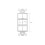 Quickport Decora Keystone Insert 6 Port 1 pachet alb 2