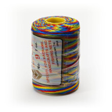 Espiga Nr. 9100 % Nylon-Omega-Schnur zum Stricken und Hkeln  26 mehrfarbig