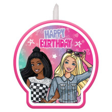 Barbie Dream Together Candle Multicolor Birthday - 2,6 """" ""x 2,4"" ""1 Piesa - Perfect pentru sarbatori de tort
