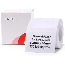 Etikettendrucker-Klebeband, 5030 mm (2 Zoll x 1,18 Zoll), wasserfestes Aufkleberpapier, Ersatz fr Versandadressen-Etikettierung mit selbstklebendem