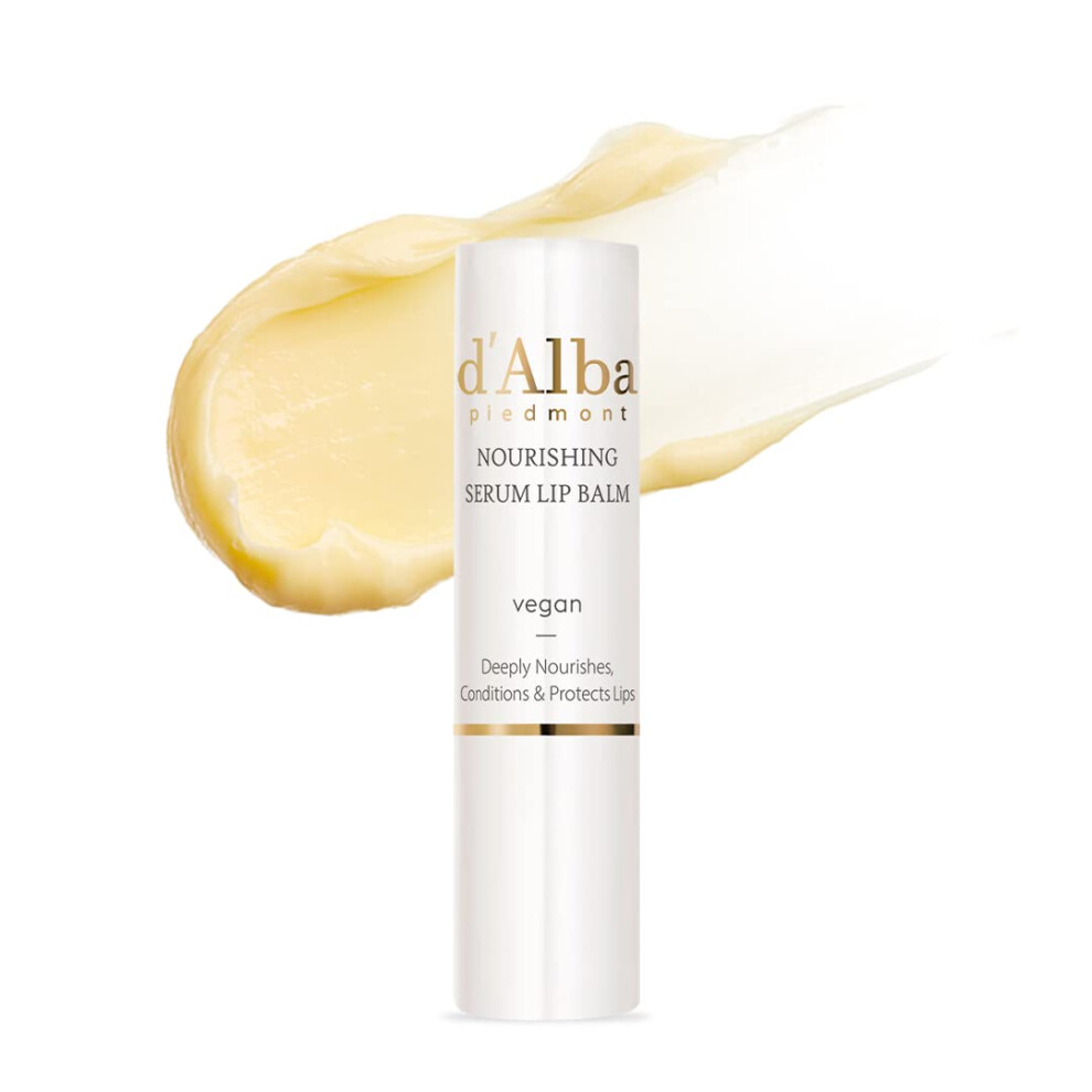 D'alba Piemonte White Dalba Italian Truffle Nourishing Serum Lip Butter Vegan Skincare Hydrating Lip Care With Truffles For All Skin Types Glowy Finish Safe