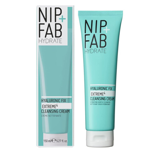 Nip+Fab Nip + Fab Υαλουρονικό Οξύ Fix Extreme 4 Καθαριστικό Κρέμα, Ήπιο Καθαριστικό, 150M 1