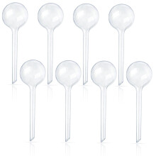 Pynqdfu 8 Pcs Glóbulos de Água para Plantas, Dispositivo de Irrigação para Interior e Exterior (Pequeno)