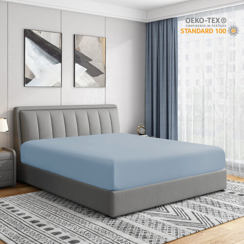 Fitted Sheet King Cathay Home - Ultra Macio - Resistente a Rugas e Desbotamento - 14" 1