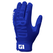 Nxtrnd G1 fotbollshandskar fr ungdomar Sticky Receiver-handskar fr barn (Blue Youth Large)