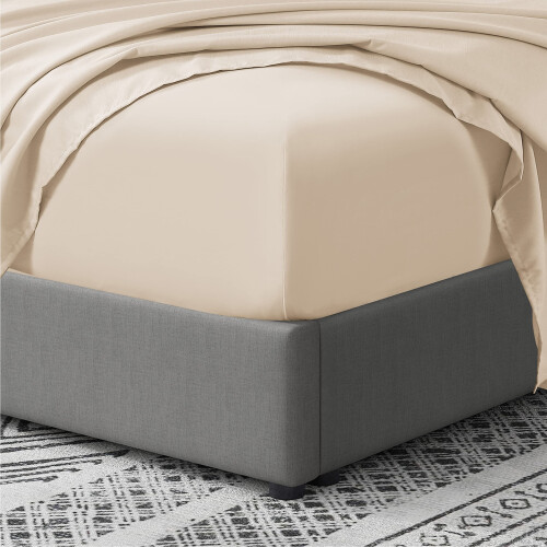 Lençol Ajustável Queen Cathay Home - Ultra Macio - Resistente a Rugas e Desbotamento - 14" 2
