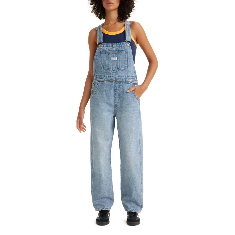 Levi's Women's Premium Vintage Shortalls  What a Delight  Medium