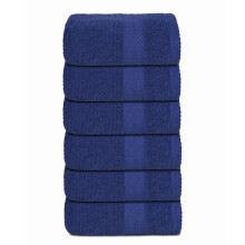 Glumburg Ultra Soft Soft Mand Towel Set 16x28-100% Ringspun Cotton - Serviettes de main durables et hautement absorbantes - Ideal pour une utilis