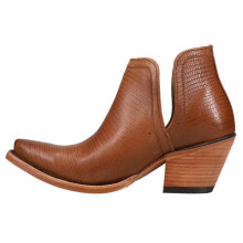 Ariat Womens Dixon Western Boot Brown Lizard Print 6