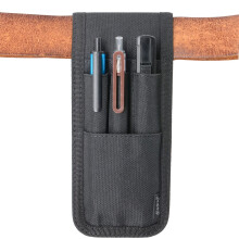 diodrio Riem Penhouder Potloodhouder etui Pen Sleeve Case Holster voor riemhouder Meerdere pennen Houd 6 inch liniaal 2 pennen en een marker. Gemaakt