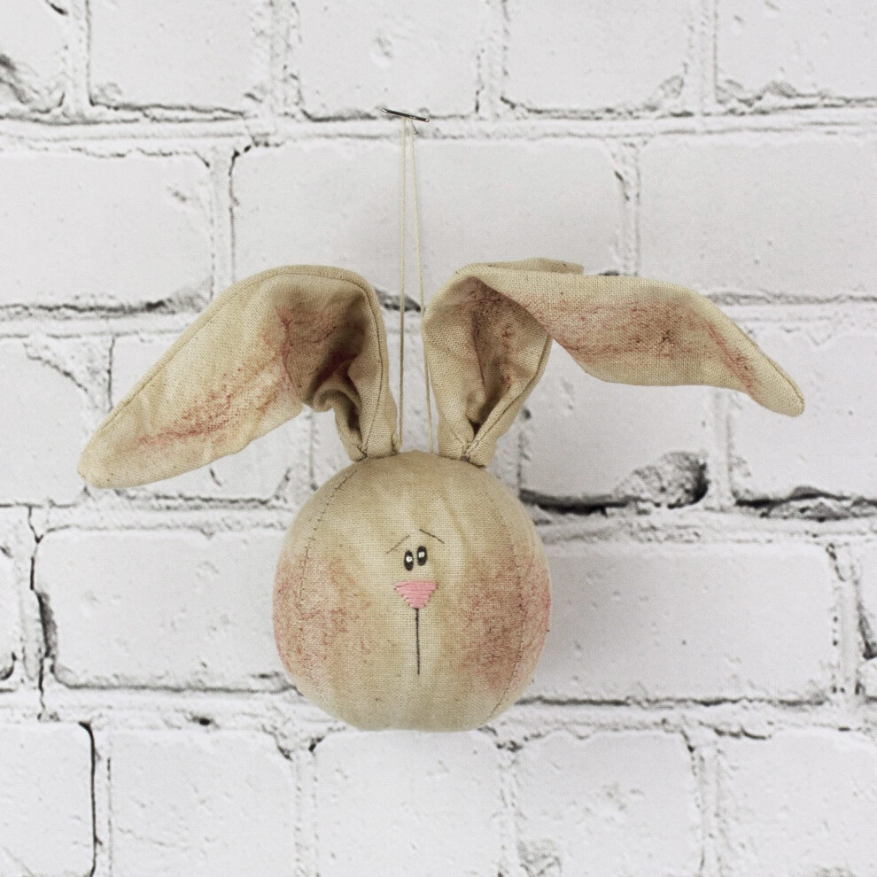 Honey and Me Floral Bunny Ornament