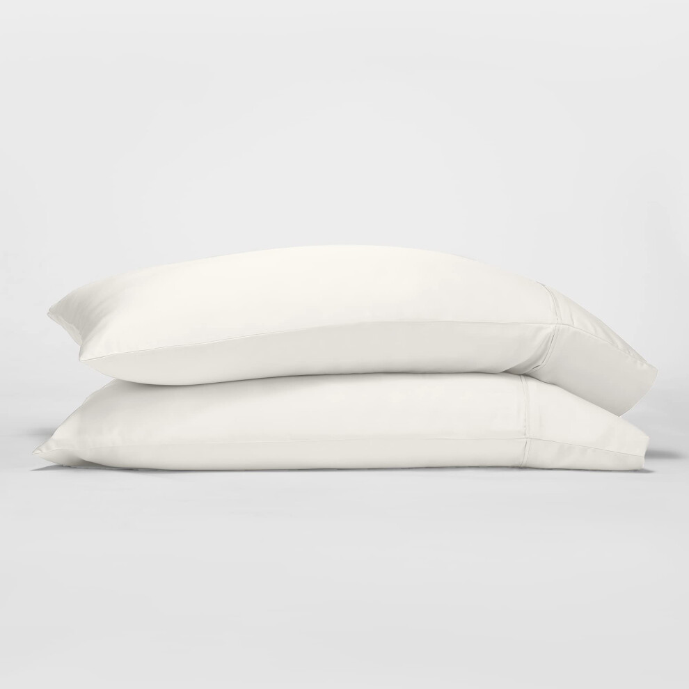 Gokotta Zachte Kussenslopen Kingsize Set Van 2 Luxe Zijdezachte Verkoelende Kussenslopen Voor Warme Slapers 100% Rayon Afgeleid Van Bamboe Envelopslui-image