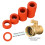Jeeker 100 PCS Anel de Borracha para Mangueira, Gasket de Borracha Resistência para Conexões de 3/4 polegadas 3