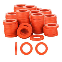 Jeeker 100 PCS Anel de Borracha para Mangueira, Gasket de Borracha Resistência para Conexões de 3/4 polegadas