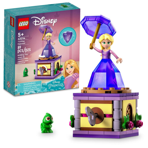 LEGO LEGO Disney Princess Rapunzel 43214 Giocattolo Edificabile con Mini-Pupazzo e Pascal Il Camaleonte
