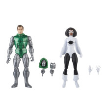 Figuras de acci n coleccionables de 6 pulgadas de Marvel Legends: Capit n vs. Doctor Doom, Vengadores, 60. aniversario, 6 accesorios