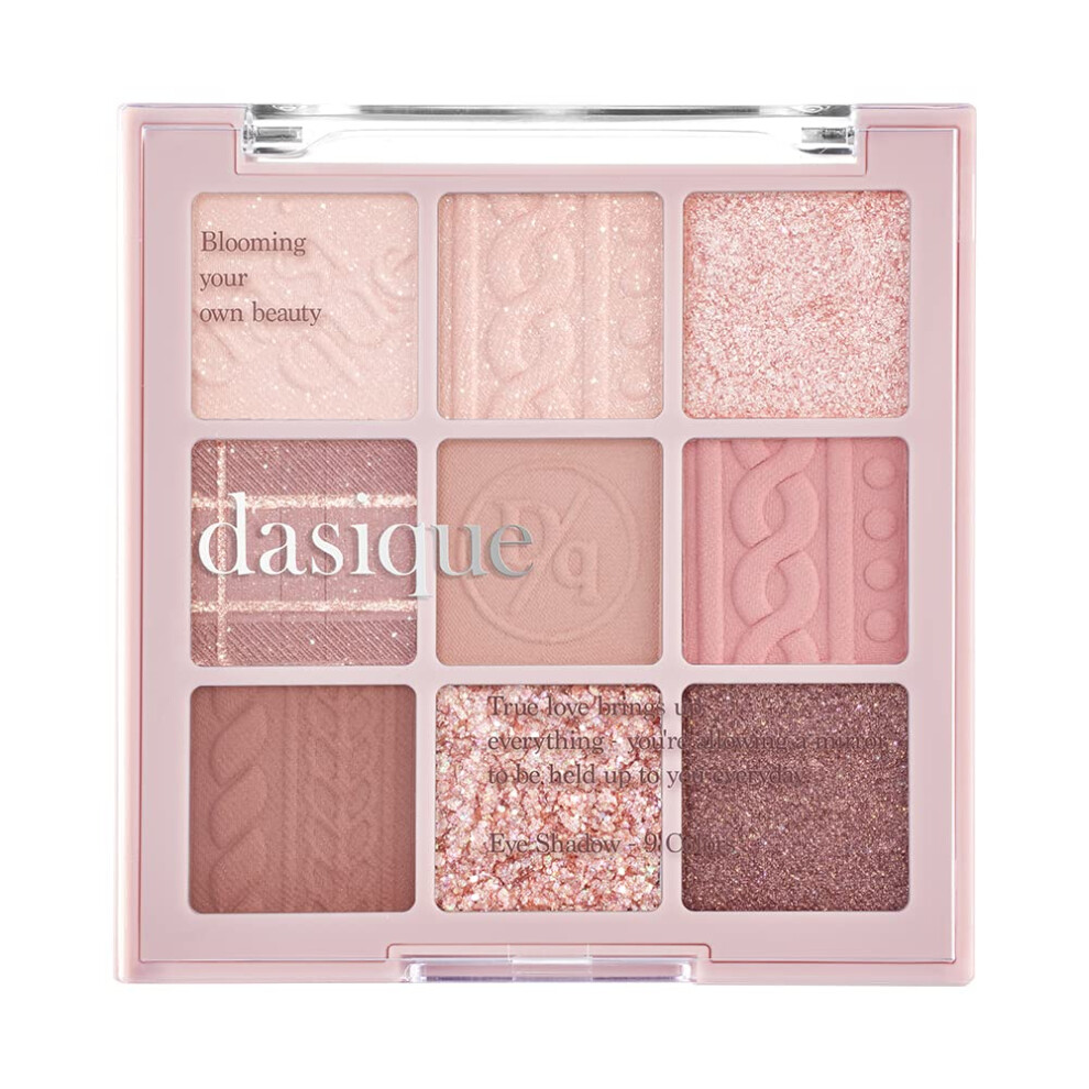 dasique Shadow Palette #16 Violet Knit 8.6g I 9 Blendable Shades in Smooth Matte and Shimmer Finishes with Gorgeous Pearls | Eye Makeup Palette | Crue-image-OPC-PFZ6XVB-NEW
