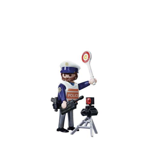 PLAYMOBIL Playmobil 71201 Policeman and Radar