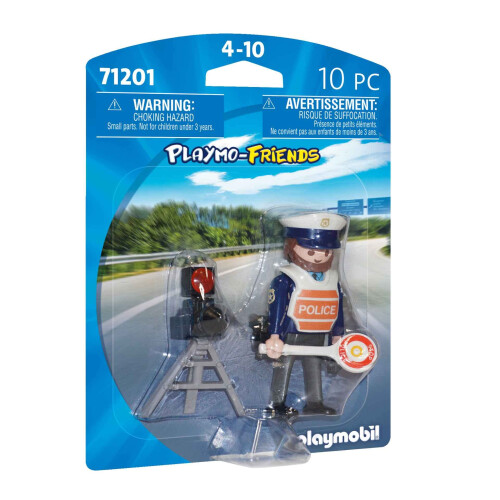 PLAYMOBIL Playmobil 71201 Policeman and Radar 1