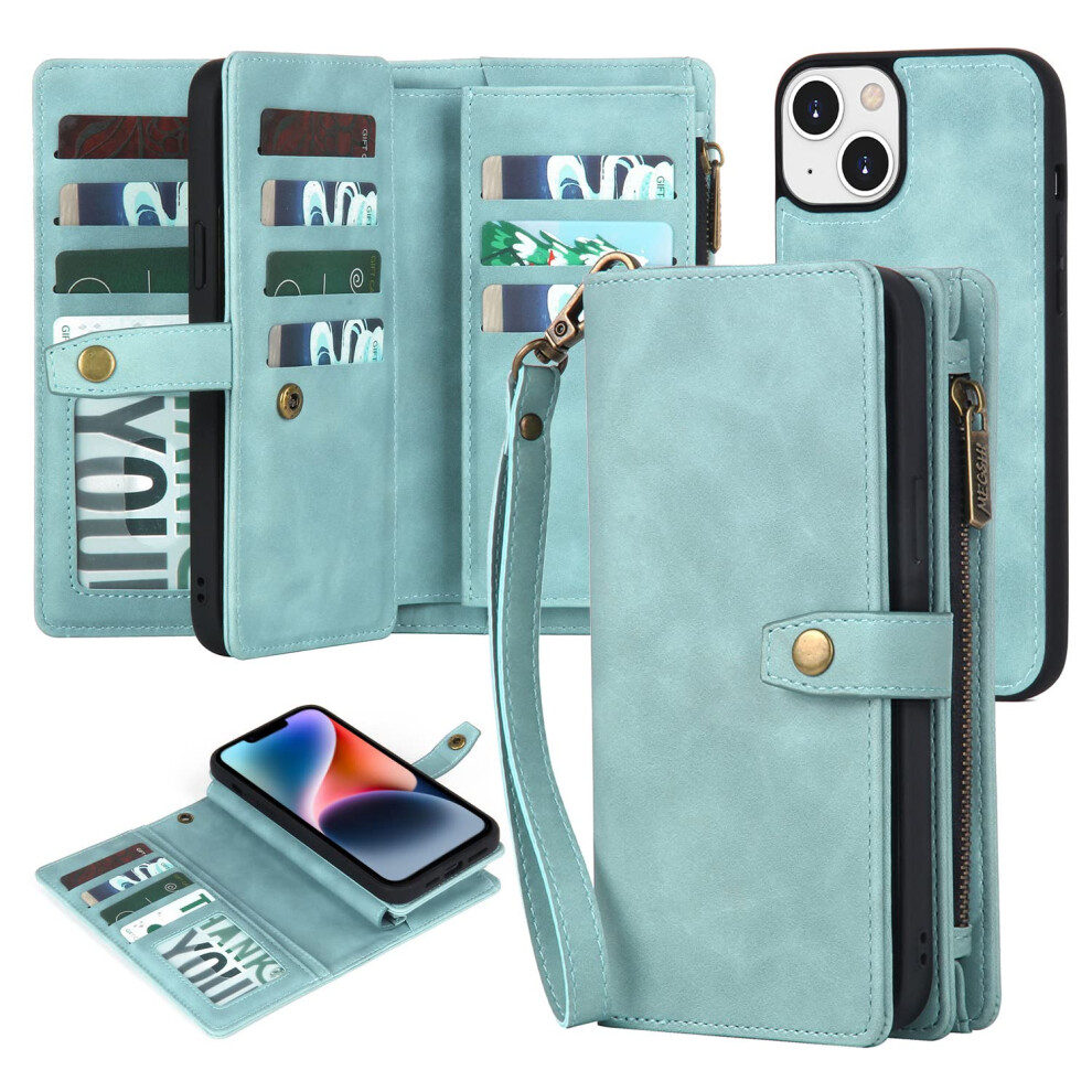 Twohead Designed For Iphone 14 Wallet Case With Card Holder Detachable Magnetic Iphone 14 Case With Wallet Pu Leather Wallet Phone Case Iphone 14 Case 774034466421