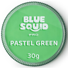 Blue Squid Pro Face Paint - Green pastel (30 gm) Professionnel de maquillage de peinture a gateau a gateau simple base sur l'eau pour les adultes