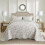 Conjunto de Cama HoneiLife Queen - 3 Peças Edredão Microfibra Reversível 3