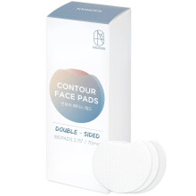 F?rsteklasses dobbeltsidede ansigtspuder - fnugfri - til makeupfjerner og toner - Rayon ansigtspuder til toner og rensning - Rayon ikke bomuldsku