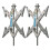 X-Chock Wheel Stabilizer - Pair - One Handle - 28012 1