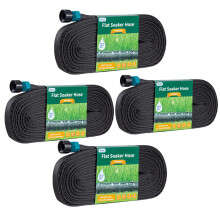 Hlinker Soaker Slang 50 200 FT voor Tuinbedden, 200FT 1/2" Koppelbare Drip Irrigatieslang, Bespaar 80% Water