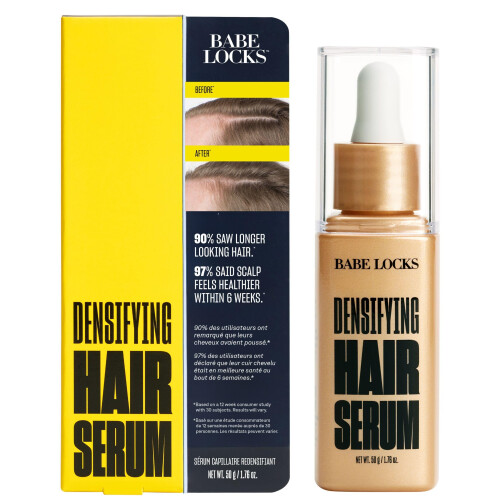 Babe Original Locks Densifying Hair Serum for Men and Women  Promotes Thickness in Thinning Hair & Hair Loss