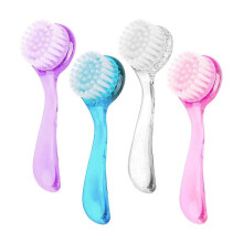 (As show, One size) 4-piece facial cleansing brush pack of 4 manual for cleansing and exfoliation