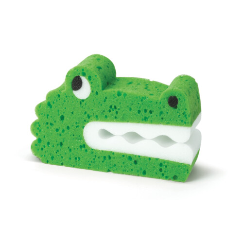 Éponge de bain Genuine Fred, Crocodile, pour enfants
