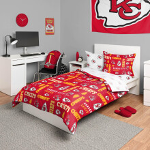 5-dielna s   prava postelnej bielizne FOCO Kansas City Chiefs NFL Team Color Bed In a Bag