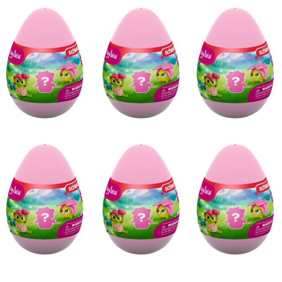 Schleich bayala 6Piece Surprise Toy with Eggs & Hatching Baby Plant Toys for Kids Ages 5+ for Easter Basket Stuffers