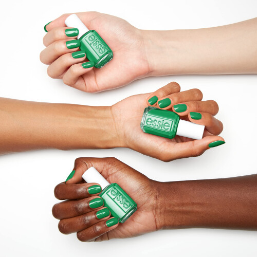 essie essie Ποιοτική Βερνίκι Νυχιών, 8-Free Vegan, Συλλογή Push Play, Πράσινο, Grass Never Greener, 0.46 oz. 2