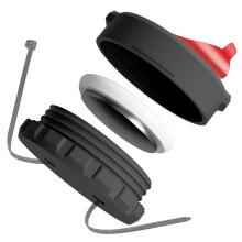Ultrastarke Hlle, kompatibel mit Apple AirTag, wasserdicht, vibrations- und stofest, sichere Befestigung fr versteckte Verfolgung von Autos, Fahrr