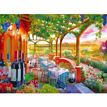RoseArt - Kodak Premium Cork - Wine Country - Legpuzzel van 1000 stukjes voor volwassenen