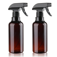 Sticle de pulverizare din plastic Sticla de pulverizare goala 16,9 oz/500 ml Pachet de 2 sticle de pulverizare rezistente Sticla de apa pentru ce