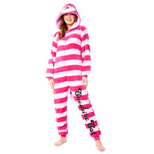 Pigiami Disney Stitch per Donne - Fluffy Minnie Mouse Eeyore Malefica - Regali Stitch (Rosa, L)