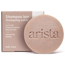 Bara de ?ampon cu par cret Arista | Bara de ?ampon ayurvedic | Ulei de migdale dulci Retha Fruit Pudra ?i ?ampon de unt de shea | ?ampon hidratan